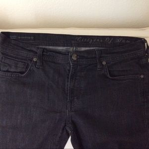 Citizens of Humanity black skinny jeans
